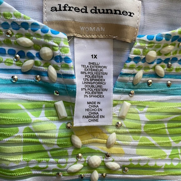 Alfred Dunner embellished pant set - Picture 8 of 15